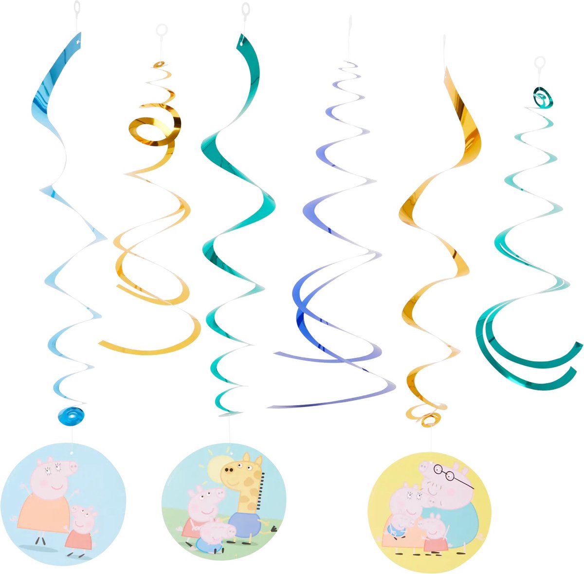 Swirl Slinger Peppa Pig | Slinger | themafeest | Kinderfeestje | Spiraalhanger